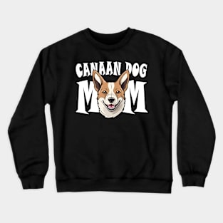 Canaan Dog Mom Cute Mothers Day Womens Crewneck Sweatshirt